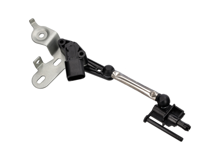 Niveausensor, vooras. Porsche 971.1 / 971.2 Panamera 2017-23 - 971616214A, 971616214B, 971616214C, 971616213A, 971616213B, 971616213C