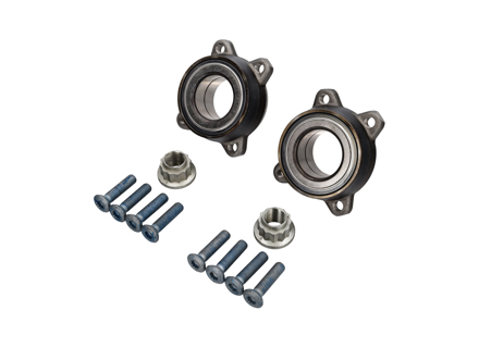 Wheel bearing front & rear, Set of 2. Porsche 958 Cayenne / 991 GT3 / 981 Cayman GT4 - 95833158300, 95834190100, 958501287 - R154.66, R15466, 713 6123 00, 713612300