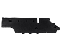 Underbody trim, centre left. Porsche 971.1 Panamera 2017-21 (SWB) - 971825521C, 971825521H - 971 825 521 C