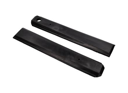 Rear bumper corner rubbers. (SET OF 2)  Porsche 911 / 912 / 930 - 9115050990170A, 9115050990470A, 9115051000170A, 91150509901, 91150509904, 91150510001