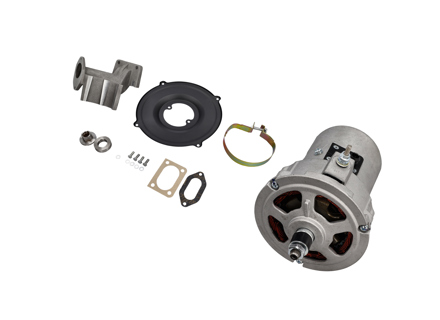 Umrüstsatz 6V Dynamo auf 12V mit 55 Ampere Lichtmaschine. Porsche 356B T6 / 356C / 912 - PRS151