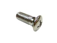 Countersunk screw Chrome M8 1.25 x 24mm Seat hinge. Porsche 911 - 91152112600 - 911807-h
