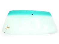 Pare-brise avant vert avec teinte supérieure verte, avec antenne. Porsche 911 1980-89 - 96454101110
