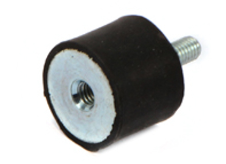 Rubber mount for control unit relay fuse box. Porsche 911 78-89 / 964 / 993 - 9330014, 99970338400, 99970338401