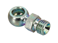 Raccord banjo pour le dosage du carburant, vers la conduite d'injecteur. Porsche 911 turbo / 964 turbo - 99921500202 - PRSTB