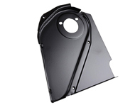 Copertura in lamiera del motore, anteriore, sinistra. Porsche 911 1969-77 - 90110607101, 1682601270, 591091-3 - 1682601270
