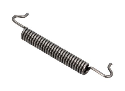 Handbrake shoes tension spring short. Porsche 981 / 718 / 991 / 992 / 970 / 971 / 976 / 9J1 / 9YA / 9YB - 99735272101, 97035272100, 99735272100