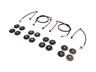 Bremsleitungssensoren und Unterlegscheibenpaket Porsche 928 S4 1988 vorne und hinten - 92861231302, 92861231304, 92861231502, 92861231504, 92835109619, 92835209611, 92835209610, 92835109617