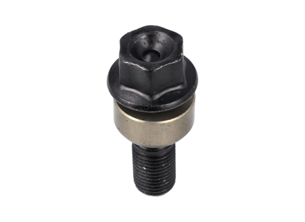 Porsche Wheel Bolt BLACK Standard Size. Porsche 986 / 987 / 981 / 996 / 997 / 991 / 992 / 982 / 970 / 95B - 97036120300, 99736120302, 99736120301, 99636120300, 99636120301, 99636120302 - A3336100