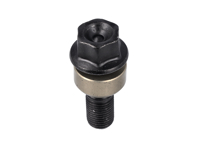 Porsche Wheel Bolt BLACK Standard Size. Porsche 986 / 987 / 981 / 996 / 997 / 991 / 992 / 982 / 970 / 95B - 97036120300, 99736120302, 99736120301, 99636120300, 99636120301, 99636120302 - A3336100