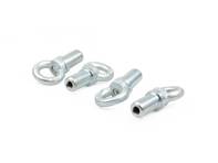 Juego de ganchos de remolque con tuercas de rueda. Porsche 911 / 964 / 993 / 924 / 944 / 968 / 928 - 99918200336