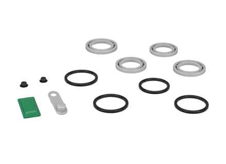 Remklauwafdichtingsset voor de voorrem, 38 mm. Porsche 718 Boxster / Cayman 2.0ltr / 2.5ltr - 9P1698671C, 99635191501 - 663801