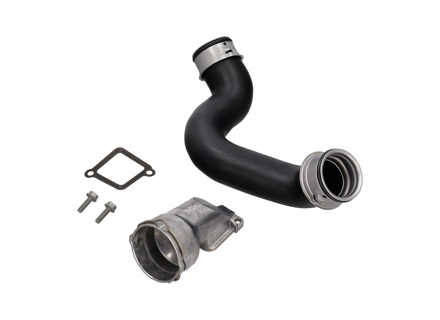 Tubo flessibile del liquido di raffreddamento e flangia di collegamento della pompa dell'olio Porsche 996 / 997.1 - 99710683103, 99710683102, 99610683101, 99710621600