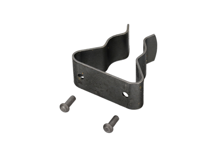 Securing clip with rivets for car jack. Porsche 356 - 64450191300, 90005500100 - PRS111