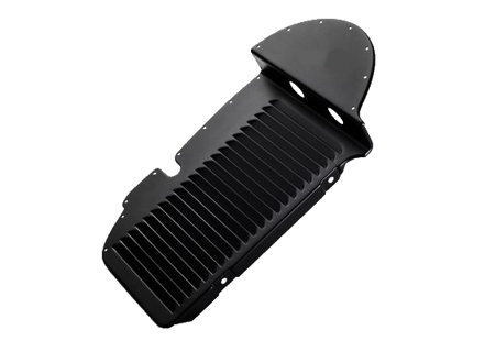 Plaque de recouvrement pour radiateur d'huile, DROITE, joints inclus. Porsche 911 2,0S / 2,2S 1969-71 - 91110708500, 91110719100, 90110719200 - COL11.1.125, COL111125
