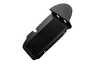 Plaque de recouvrement pour radiateur d'huile, DROITE, joints inclus. Porsche 911 2,0S / 2,2S 1969-71 - 91110708500, 91110719100, 90110719200 - COL11.1.125, COL111125