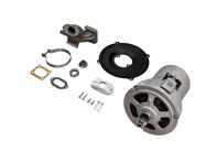 Conversion kit 6v dynamo to 12v with high output 100 amp alternator. Porsche 356A / 356C T5 - 61660310201 - PRS152