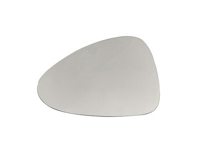 Door mirror glass (Convex), Right for LHD. Porsche 970 Panamera - 97073103803, 97073103809 - ZJ-7132-R