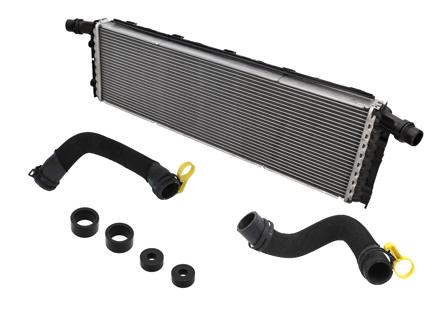 Kit di sostituzione radiatore e tubazioni per Porsche 991.1 Turbo / 991.2 Turbo - 99110613801, 99110613802, 99110664801, 99110664901, 99110653701, 99110653802