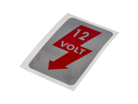 贴纸“12 伏”。保时捷 356 - PCG70183300 - 356234-25
