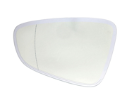 Cristal de retrovisor exterior (asférico), regulable, izquierdo para vehículos con volante a la izquierda. Porsche 992 / 992 Dakar / 9J1 Taycan - 992857521D - ZJ-7147-L