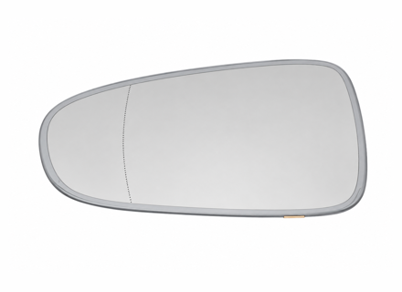 Door mirror glass (Aspherical), Dimmable, Left. Porsche 992 / 992 Dakar / 9J1 Taycan - 992857521D - ZJ-7147-L