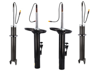 Stoßdämpfer-Set (4 Stück) für Vorder- und Hinterachse. Passend für Porsche 997.1 / 997.1 C2 / C2S mit PASM (2005–08/11). - 99734304513, 99734304514, 99734304516, 99734304521, 99734304522, 99734304523, 99734304513, 99734304514, 99734304516, 99734304517, 99734304524, 99733305320, 99733305325, 99733305330, 99733305327, 99733305337, 99733305324, 99733305336, 99733304910, 99733305322, 99733305326, 99733305331