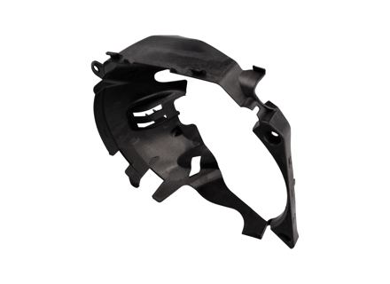 Cowling air guide for water radiator. Porsche 992.1 Carrera / 992 Turbo - 992121333, 992121334, 992121334/1, 992121333/1