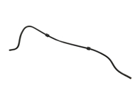 Entlüftungsleitung. Porsche 958 Cayenne 2015–17 - 95810631011