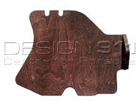 Plancher de pédale. Porsche 911 / 912 TARGA 67-68 - 90155106440 - JG.064.40