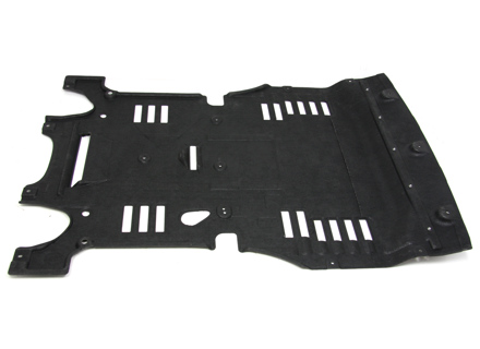 Underbody trim, Front. Porsche 95B.1 Macan - 95B863821B, 95B863821A - 95B 863 821 B