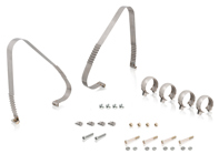 Kit de montage de silencieux d'échappement. Porsche 993 C2 / C4 1994-98 - PCG99311100, 99902512501, 90006736201, 90007425202, 99311111907, 92811142700, 99908405202, 90007537401