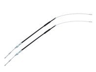 Handbrake cables SET of 2. Porsche 911 1965-68 - 90142455112, 90142455116, 90142455115 - 424451, 1670300403, 911829-A, 9400101