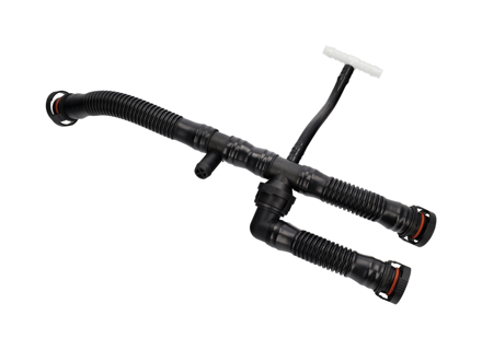 Ligne de mise à l'air libre entre séparateurs air / huile pour Porsche 957 Cayenne Turbo - 94810724553