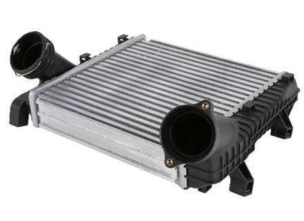 LEFT Radiator Intercooler. Porsche 955 Cayenne Turbo 4.5L 2003-06 - 95511080300, 95511080400, 8ML376723471, 8ML376723481, 95511080301, 95511080401, 7L0.145.803.E, 7L0145803E, 7L6.145.803E, 7L6145803E, 95511080402, 95514580301 - IR22002
