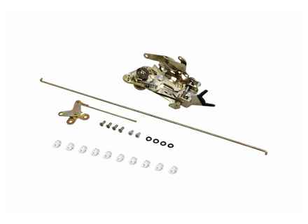 Door internal lock latch set Left. Porsche 911 1972-89/ 964/ 912 - 91153105304, 91153105310, 91153105323, 91153105404, 91153105410, 91153105423, 96453105301, 96453105401, 964531053, 964531054, 911531053, 911531054, 90153105422, 90153105424, 91153105401, 91153105403, 91153105409, 91153105424 - PS5389, PS5390, 1687500170, 1687500180