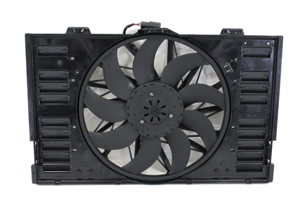 Condotto aria radiatore acqua con ventola. Porsche 970 Panamera - 97010606106, 97010606105, 97010606104, 97010606103 - CFF545000P