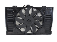 Condotto aria radiatore acqua con ventola. Porsche 970 Panamera - 97010606106, 97010606105, 97010606104, 97010606103 - CFF545000P