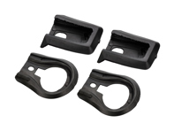 Sello de la manija de la puerta JUEGO DE 4 pequeños y grandes. Porsche 911 1965-94 - 91153163200, 91153163100, 91153163200