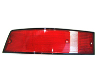 Blinkerglas hinten rot mit schwarzem Rand. Porsche 911 - 91163190000R, 91163190001R, 91163195100, 91163195200 - 14867D, 14867S