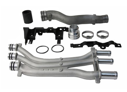 Aggiornamento del sistema di tubi di raffreddamento ad acqua. Porsche 955 Caienna 2003-06 - 948106059KIT, 847603064424, 94810604907, 99951238901, 94810624000, 94810623000, 99970737041, 94810605906, 94810625900, 94810626900, 94810627900, 94810601603