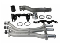 Waterkoeling leidingsysteem upgrade. Porsche 955 Cayenne 2003-06 - 948106059KIT, 847603064424, 94810604907, 99951238901, 94810624000, 94810623000, 99970737041, 94810605906, 94810625900, 94810626900, 94810627900, 94810601603