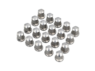 Ecrous de roue LOT DE 20, Argent. Porsche 911 / 964 / 993 / 944 / 968 / 928 / 924 - 99918200102, 99918200341