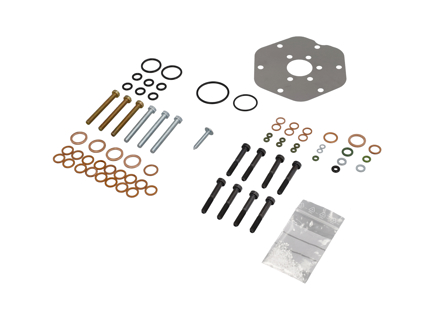 Fuel distributor head gasket set. Porsche 911 SC - 911110971X, 911110971 X, 91111097100, 026 TX2 022