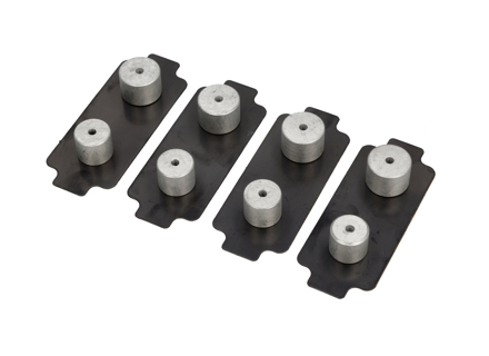 Amortisseur anti vibration 36mm/40mm JEU DE 4 Porsche Boxster 986 / 987 / 987C / 996 / 997 - 9963510880, 99635108802