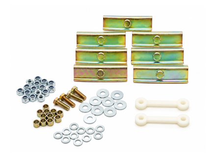 下部橡胶裙板标准安装套件。保时捷 911 - 91150305500, 91150302300, 91150334900, 90015100603, 90091004709