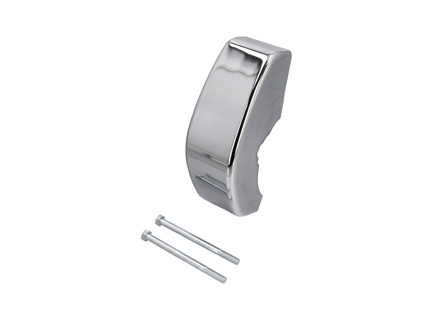Front bumper chrome over rider (horn). Porsche 911 1965-68 - 90150503126, 90150503226 - PS5904, PS5903, 1684100286, 1684100276, 9313, 9114