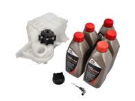 Engine coolant expansion tank kit with sensor. Porsche 996 1997 - 2000 - 99610614753, 99610614754, 99610614755, 99610614756