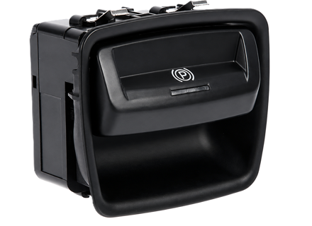 Electronic Parking Brake Switch, Black. Porsche 970 Panamera 2009-16 - 970613251035Q0, 970613251025Q0 - 78699