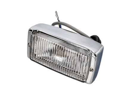 Gruppo fendinebbia anteriore, cromato. Porsche 911/930 1974-83 - 91163120600 - JG.206.00